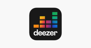 Deezer mobile application logo