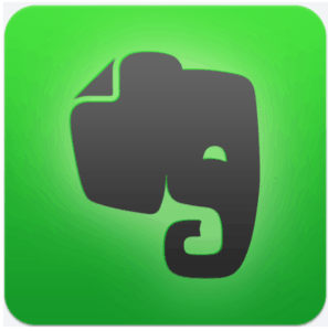 Evernote mobile application's logo